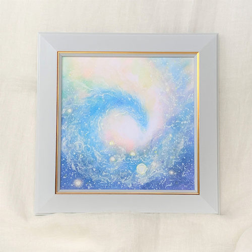 龍神パステル画