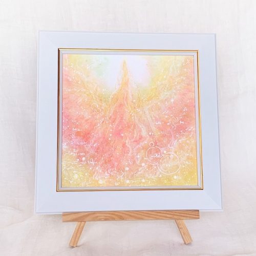 鳳凰パステル画