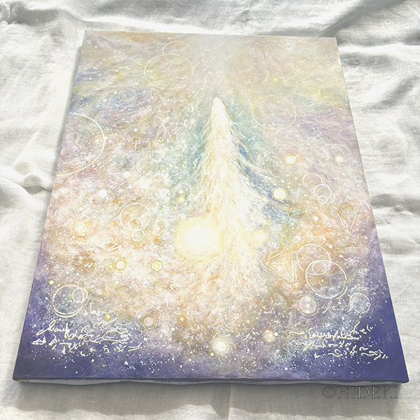 龍神画、ヒーリングアートまたはエネルギーアートとしてのアクリルが作品