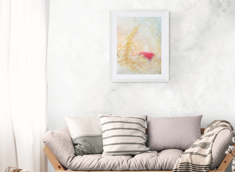 吉祥昇龍|龍神が満たす“豊かさの波動”を描いたヒーリングアート